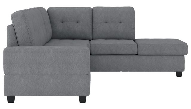 Homelegance® Maston 2-Piece Dark Gray Right-Arm Facing Reversible Sectional-2