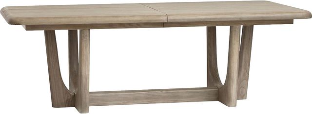 Magnussen Home® Braelyn Dorian Grey Trestle Dining Table-0