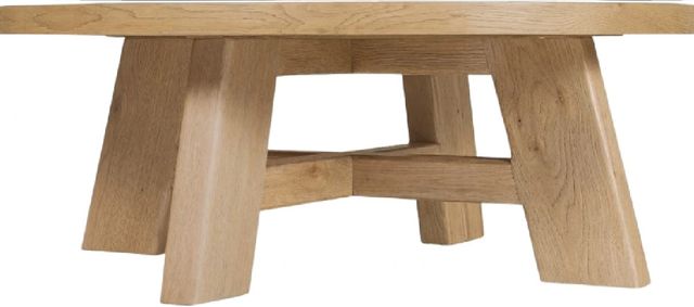 Hooker® Furniture Driftwood Buckboard Round Cocktail Table-0