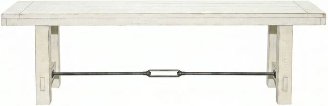 Sunny Designs™ Marina White Sand Bench with Turnbuckle-1