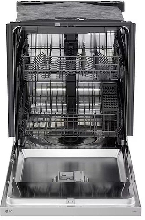 LG 24" Stainless Steel Front Control Built-In Dishwasher with FlushFit™-1