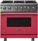 Viking® 5 Series 36" Valentine Pro Style Gas Range-0