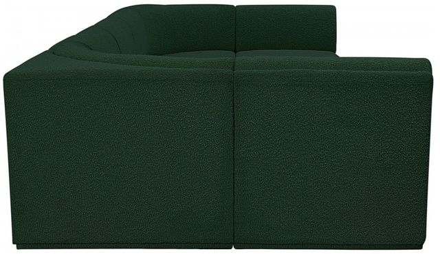 Meridian Furniture Ollie 7-Piece Green Sectional-2