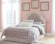 Signature Design by Ashley® Realyn Beige/Chipped White Full Upholstered Panel Headboard-5