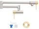ZLINE Autograph Edition Brushed Nickel/Champagne Bronze Gemini Pot Filler-1