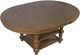 Jofran Inc. Winchester Harvest Round to Oval High/Low Dining Table-3