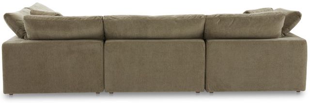 Moe's Home Collection Clay Dream 5-Piece Desert Sage L-Shaped Modular Sectional and Ottoman-2