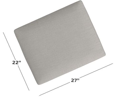 Bassett® Furniture Spencer Dove Ottoman-2