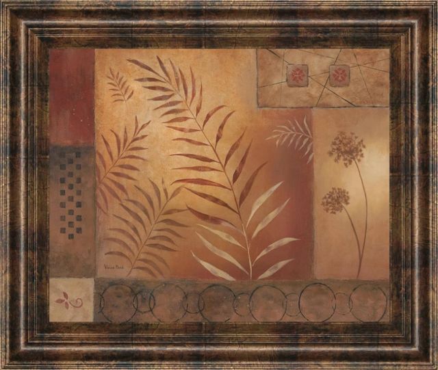 Classy Art Modern Fern II by Vivian Flasch Wall Art-0