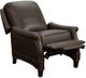 BarcaLounger® Ashebrooke Ashford Walnut Leather Manual Recliner-1