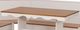 Linon Clover Cottage White Caramel Nook-2