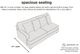 Signature Design by Ashley® Regent Park 2-Piece Pewter Modular Sectional Loveseat-2