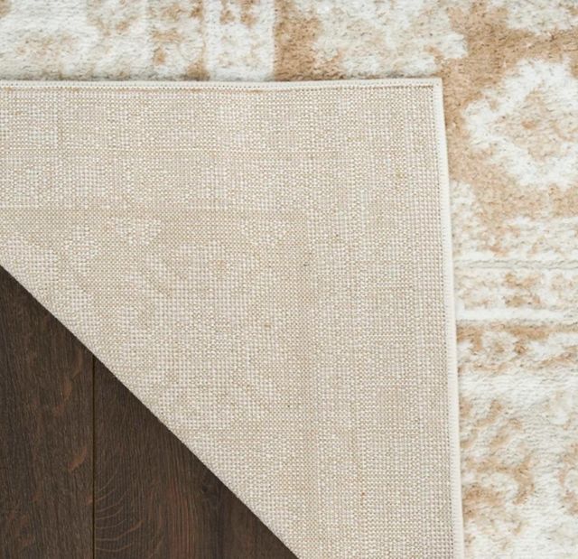 Nourison Home™ Dekor DEK02 Cream Beige 5'x7' Style 2 Area Rug-2