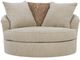 Benchcraft® Steelwater Retreat Latte Oversized Swivel Accent Chair-2