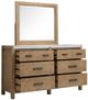 Magnussen Home® Plum Creek Brown Dresser and Mirror-1