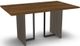 Amisco Customizable Zoel 60" Solid Birch Dining Table with 1" Tabletop -0