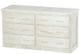 Crate Designs™ Furniture Cloud Dresser with Lacquer Finish Top Only-0