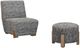 Bassett Mirror Jasper Exquisite Zebra Accent Ottoman-3