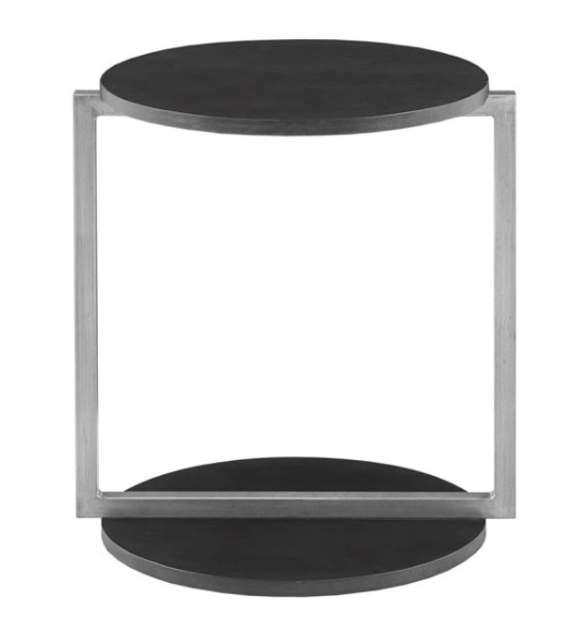 Olliix by INK+IVY Isabelle Black Accent Table-1