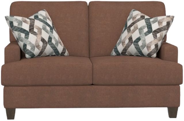 Flexsteel® Moxy Brown Silt Loveseat-1