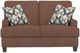 Flexsteel® Moxy Brown Silt Loveseat-1