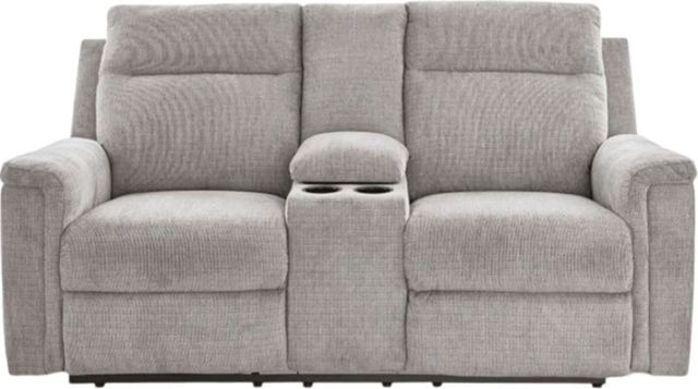 Signature Design by Ashley® Barnsana Ash Power Reclining Loveseat-1