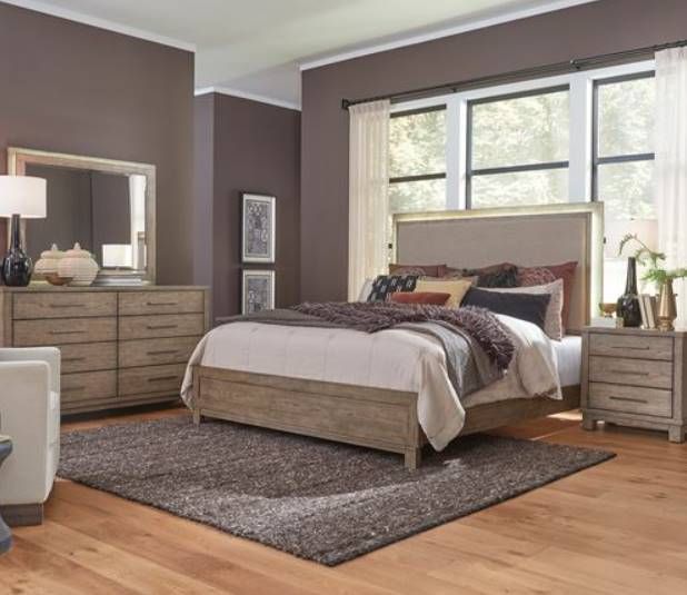 Liberty Furniture Canyon Road 3-Piece Burnished Beige Bedroom Set-0