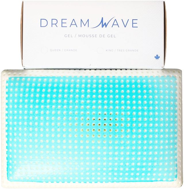 Dream Star Bedding DreamWave Collection Gel 5.5" Queen Pillow-0