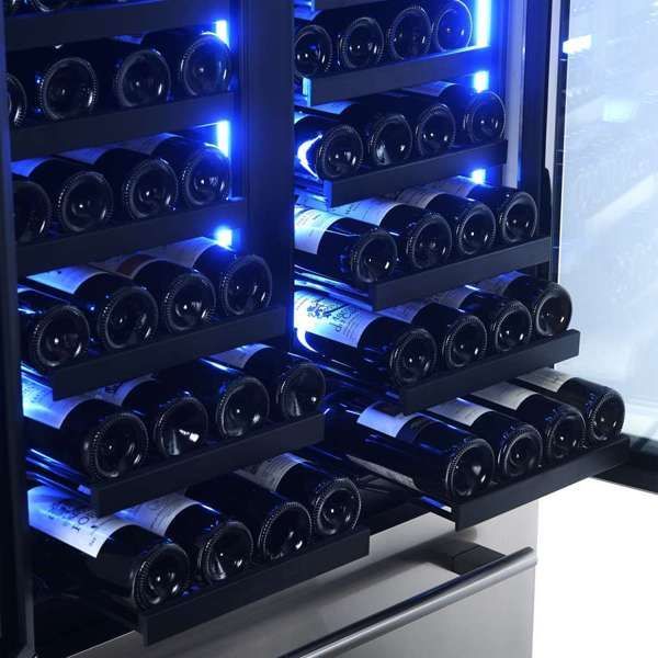 FORNO® Campania Alta Qualita 17.7 Cu. Ft. Stainless Steel Wine Column-9