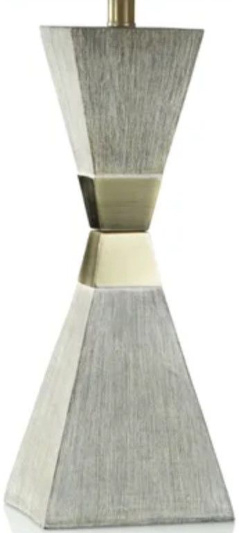 Stylecraft Bronze/Morris Grey/White Table Lamp-2