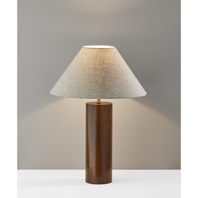 Adesso® Martin Walnut Table Lamp-1