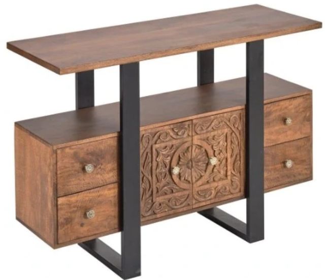 Jaipur Furniture Ermias Brown 48" Console-0