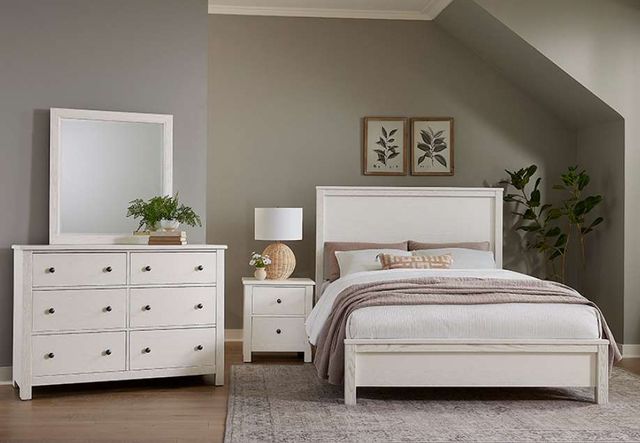 Vaughan-Bassett Fundamentals White Dresser-1