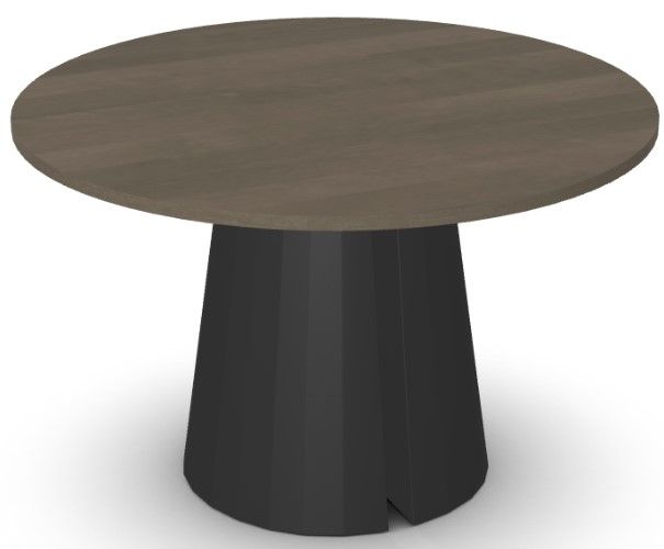 Amisco Customizable Gemma Birch Veneer 48'' Bar Height Round Table-0