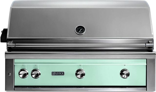 LYNX® Professional 3-Burner Surf Built-In Natural Gas Grill with 1 Trident Infrared Burner, 2 Ceramic Burners and Rotisserie-0