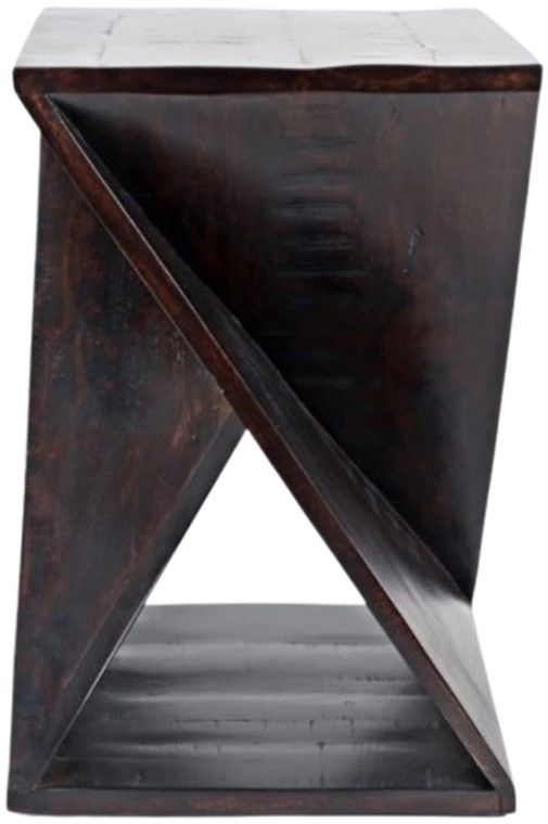 Jofran Inc. Global Archive Jasper Espresso Accent Table-2