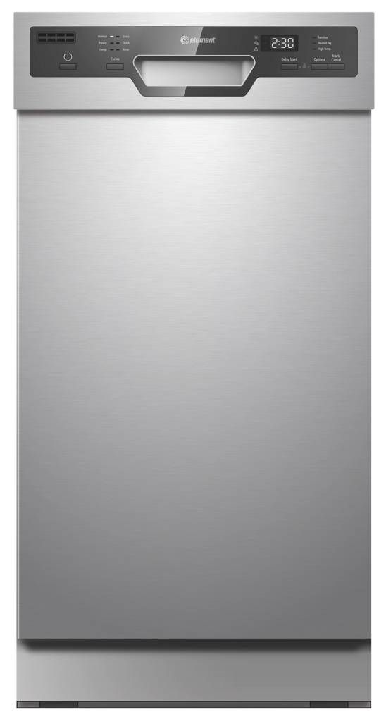 Element® 18" Stainless Steel Front Control Built In Dishwasher -0