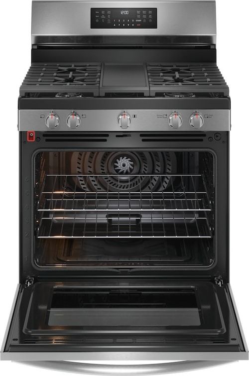 Frigidaire Gallery® 30" Smudge-Proof® Stainless Steel Freestanding Gas Range -1