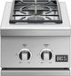 DCS Series 9 14" Stainless Steel Natural Gas Double Side Burner-0