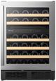 Hisense 23” 4.9 Cu. Ft. Stainless Steel Built-In Wine Cooler with Wifi-2