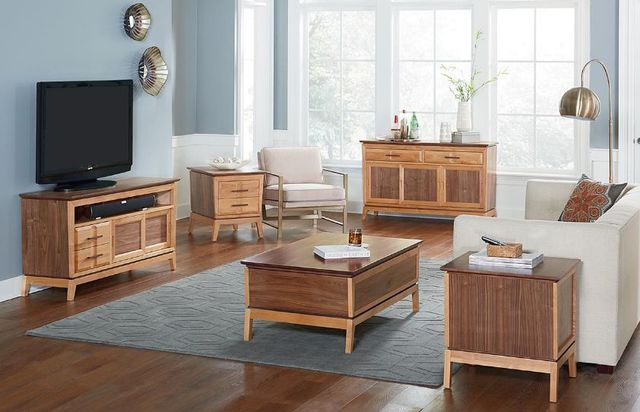 Whittier Wood® Furniture Addison Duet 54" Storage Console-1