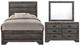 American Wholesale Furniture Nathan 3-Piece Distressed Gray Oak Queen Panel Bedroom Set-0