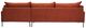 Moe's Home Collection Jamara 2-Piece Burnt Auburn Right-Arm Facing Sectional and Chaise-3