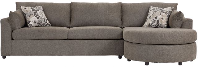 Hughes Furniture® 13950 2-Piece Dexter Fern Right-Arm Facing Sectional and Chaise-0