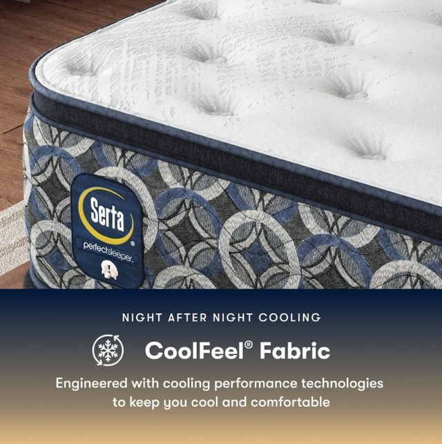 Serta® Perfect Sleeper® Cascade Canyon 14" Innerspring Plush Pillow Top Full Mattress-4