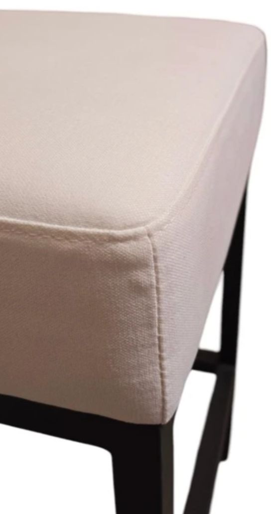 Nest Home Collections Flynn Barbury Pearl/Black Counter Stool-3