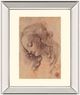 Classy Living Leonardo Da Vinci Testa Di Donna Di Profilo Wall Art-0