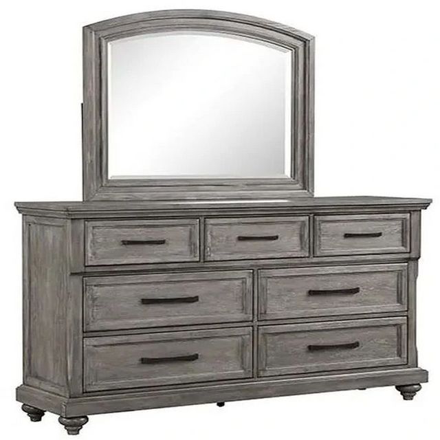 Legends Home Linsey Heathered Gray Dresser