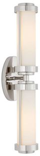 Currey & Company Bowland Nickel Bath Wall Sconce-0