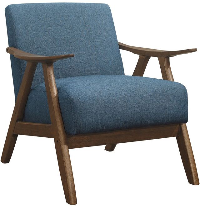 Mazin Furniture Damala Blue Accent Chair-1